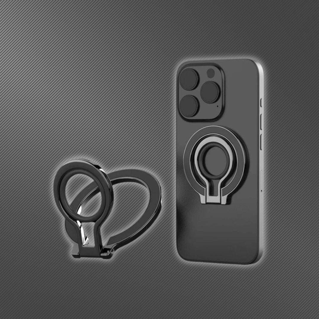 MagSafe Magnetic Black Finger Ring Holder