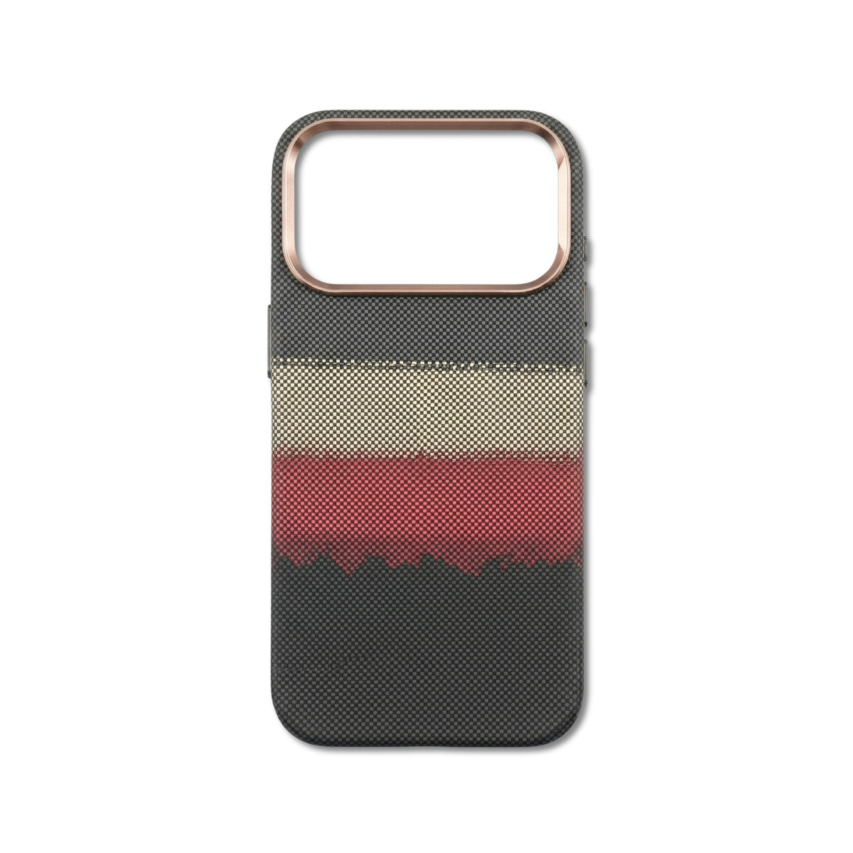 Crimson Ghost iPhone case — deep red phantom design on a dark base