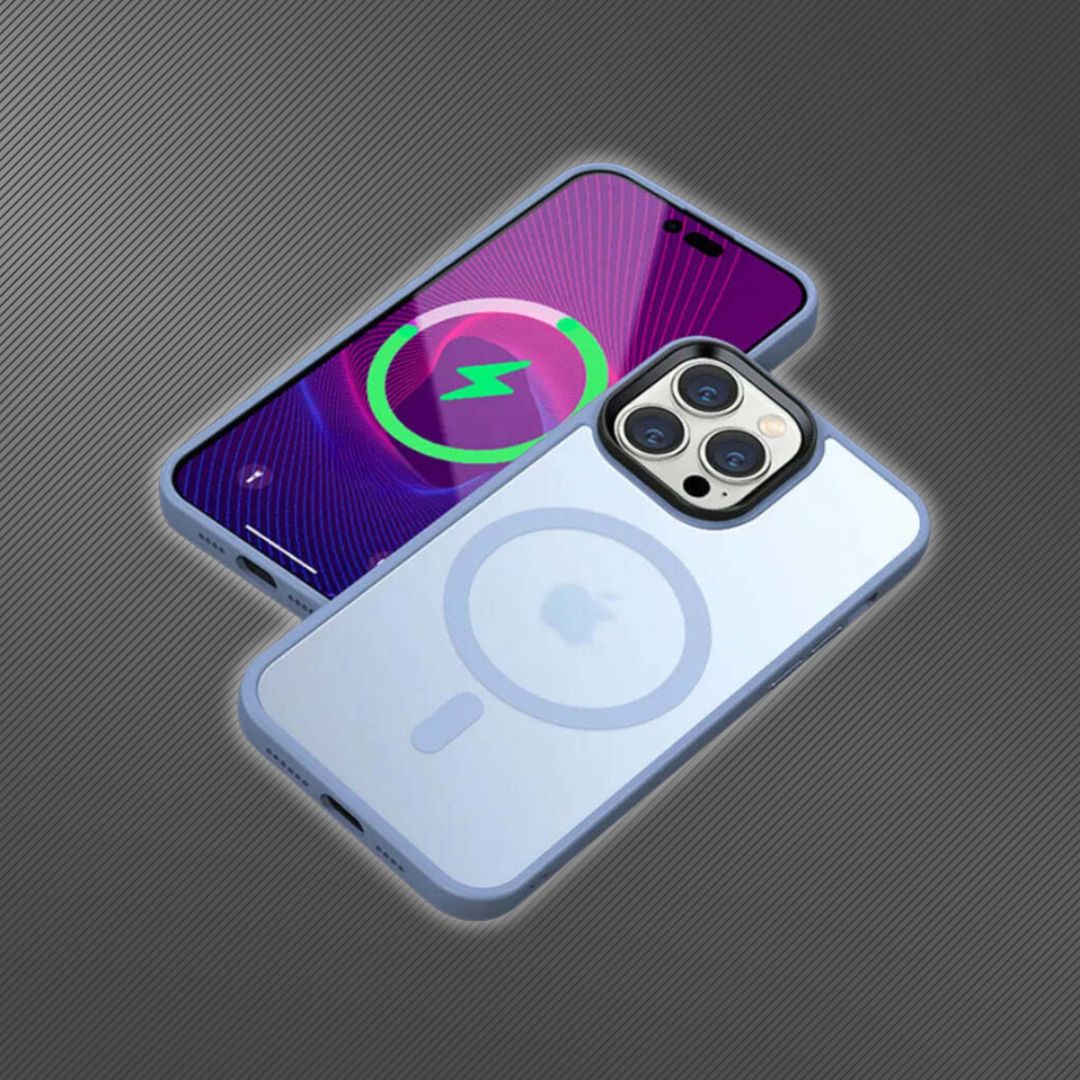 Sierra Blue Magnetic Matte Frosted iPhone Case