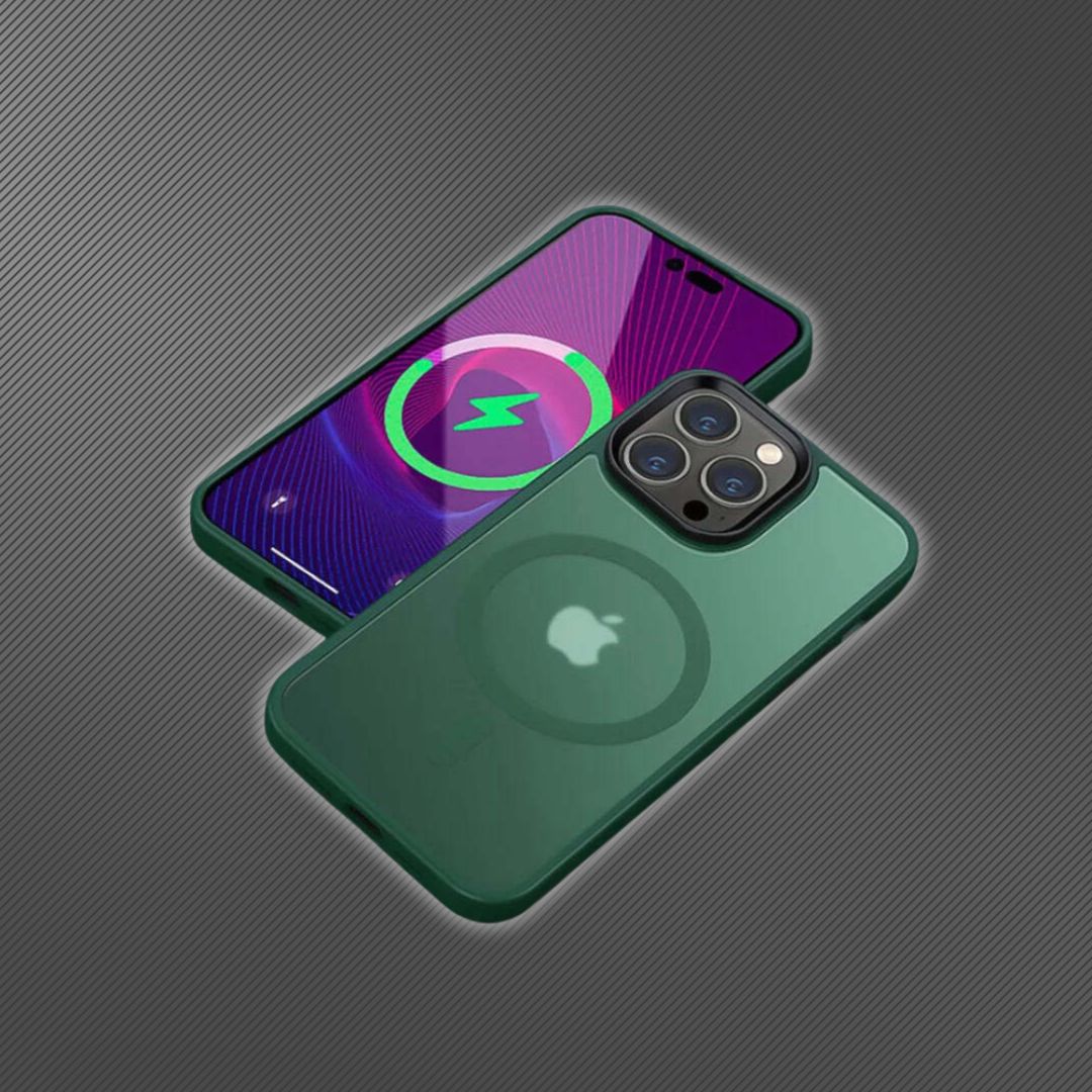 Alpine Green Magnetic Matte Frosted iPhone Case