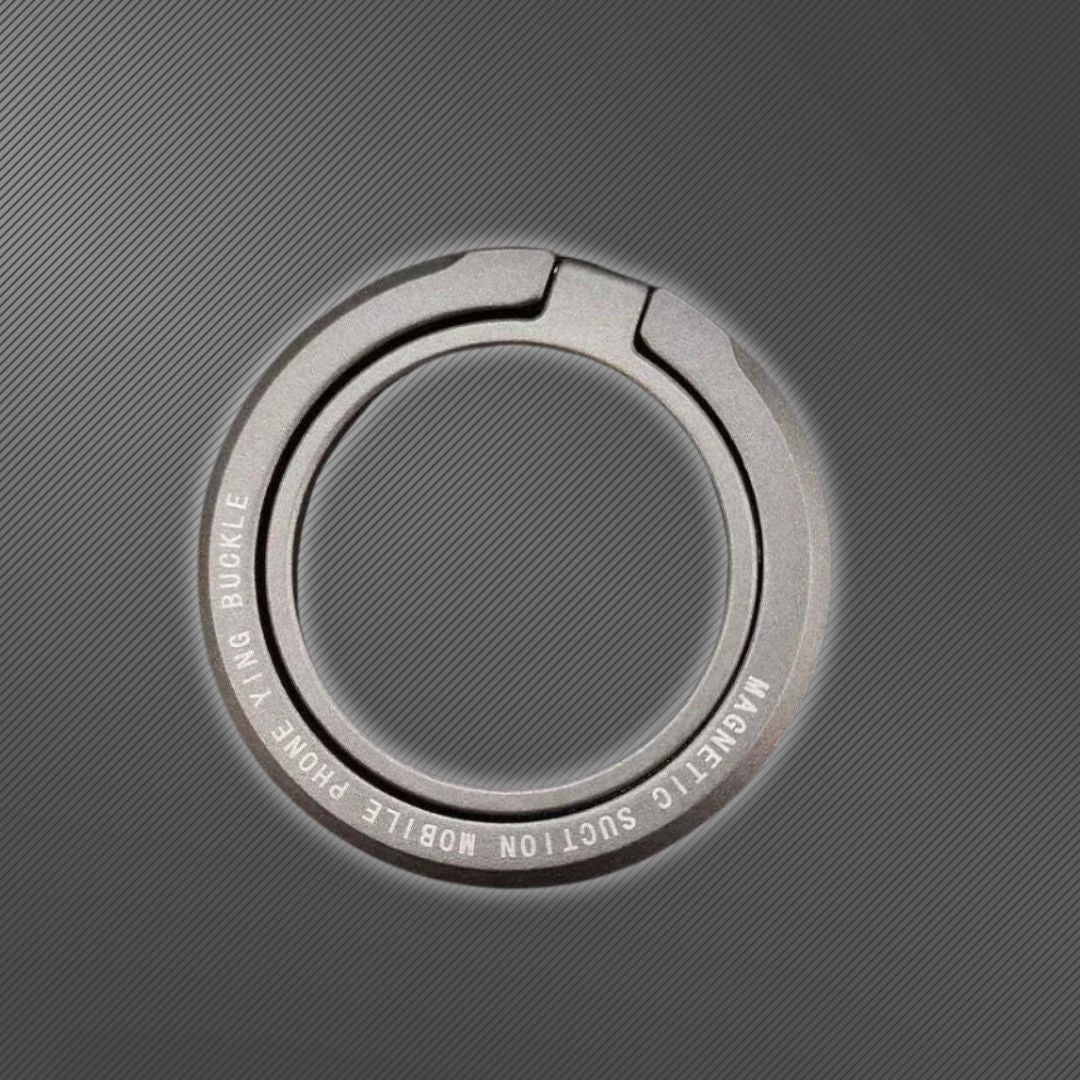 Grey Magnetic Ring Holder for iPhone