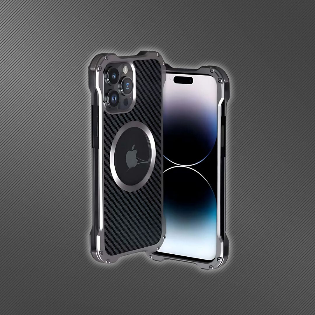 Carbon Titan Metal Armor Phone Case