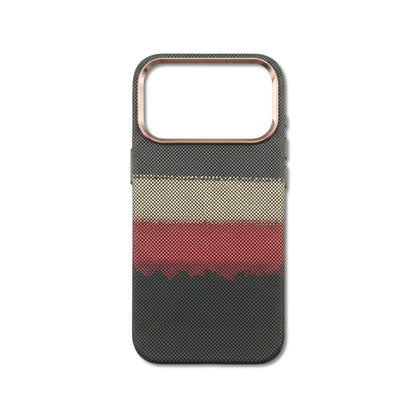 Crimson Ghost iPhone case — deep red phantom design on a dark base