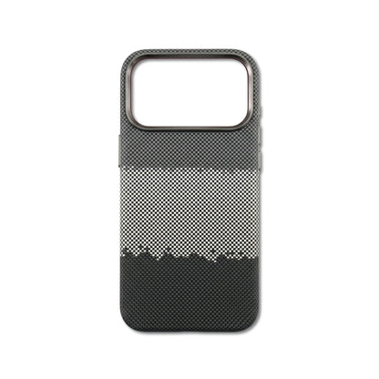 Dark Atlas iPhone case — black topographic cartography design