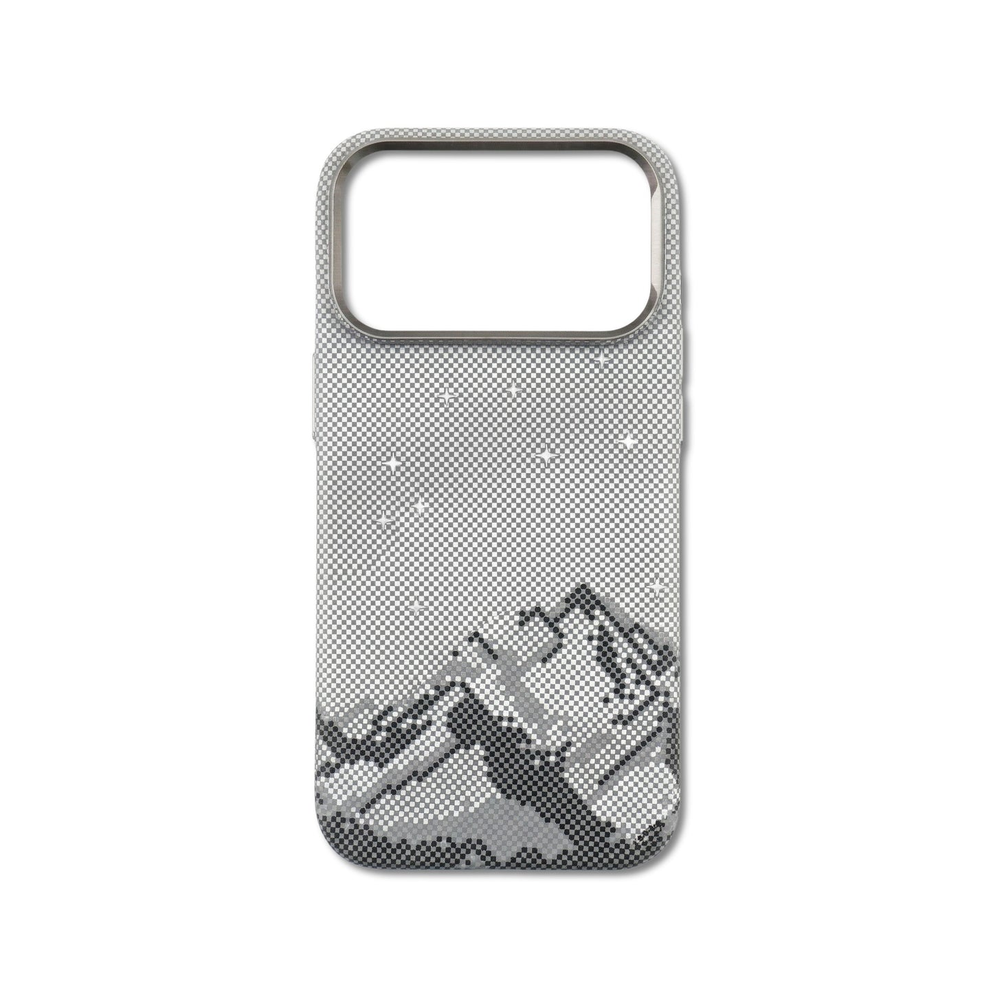 Frost Break iPhone case — cool icy fractured pattern