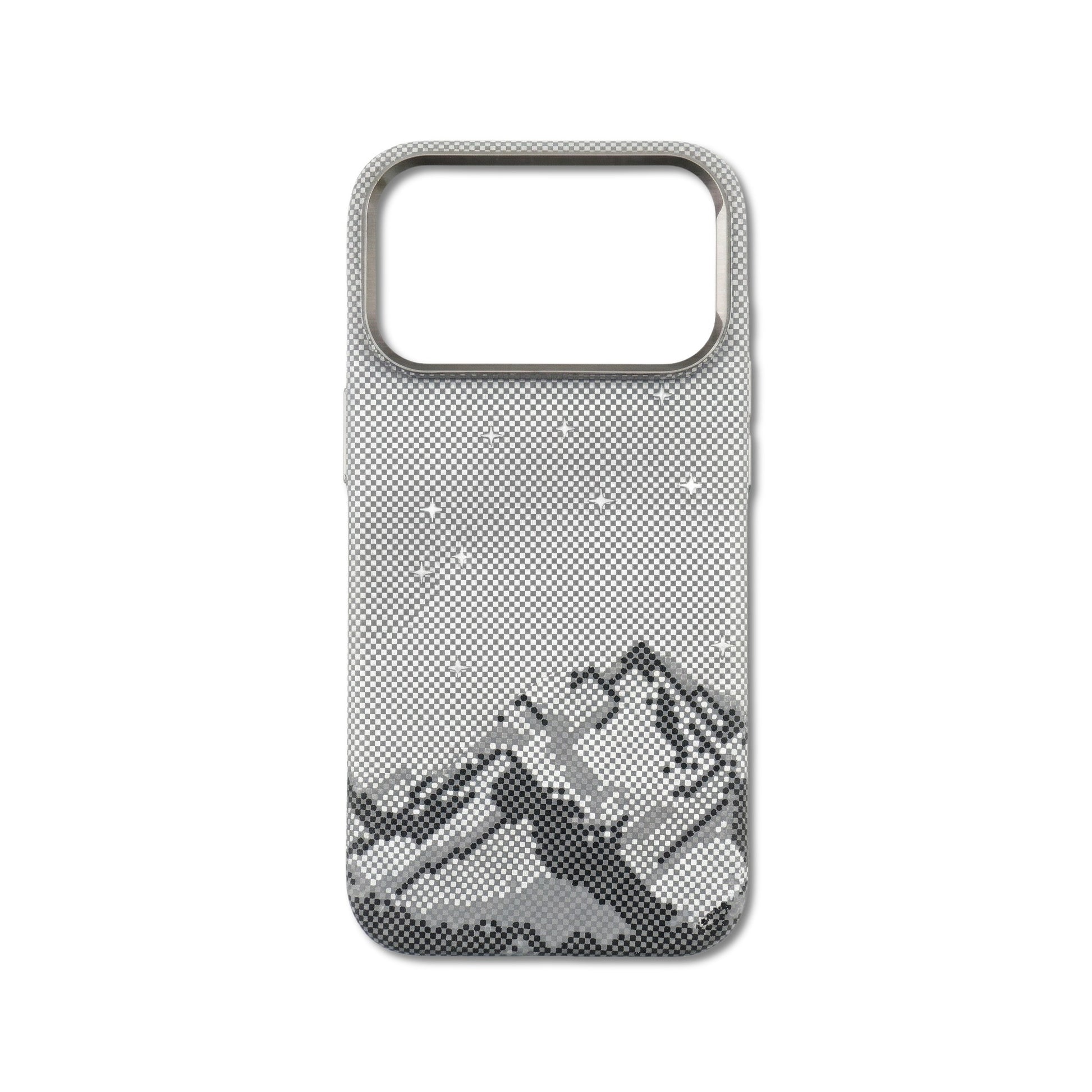 Frost Break iPhone case — cool icy fractured pattern
