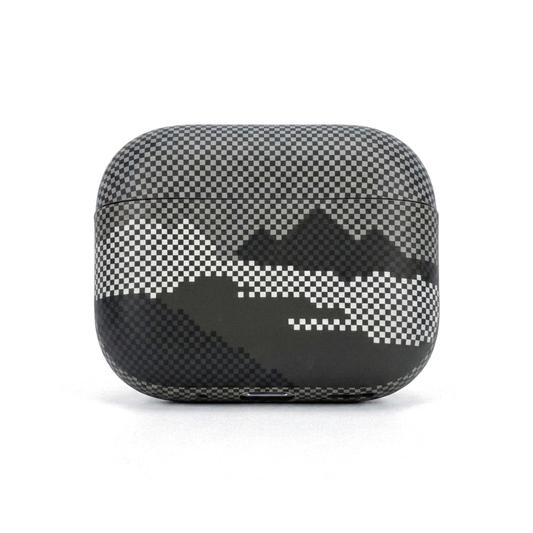 Peak Divide AirPods case — high-contrast design matching the iPhone case