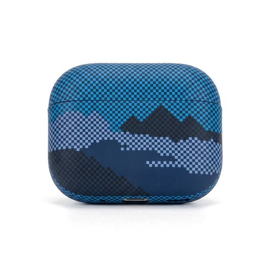 Cobalt Myth AirPods case — deep blue design matching the iPhone case
